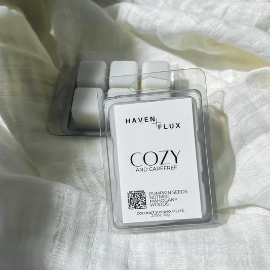 COZY AND CAREFREE WAX MELT