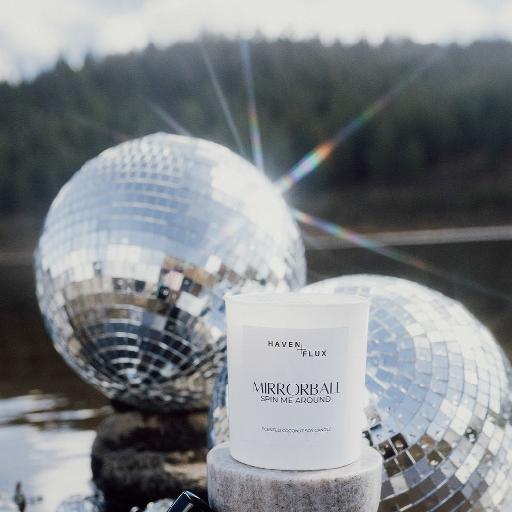 MIRRORBALL CANDLE