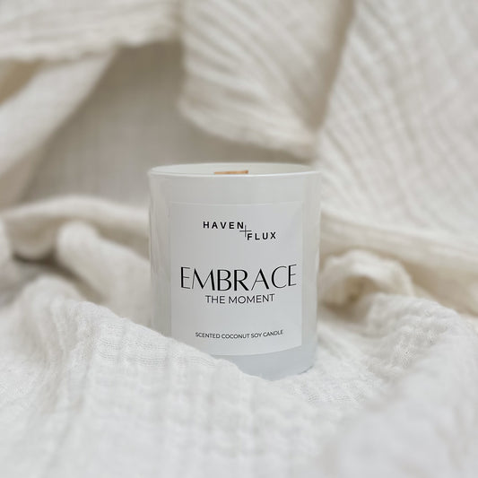EMBRACE THE MOMENT CANDLE