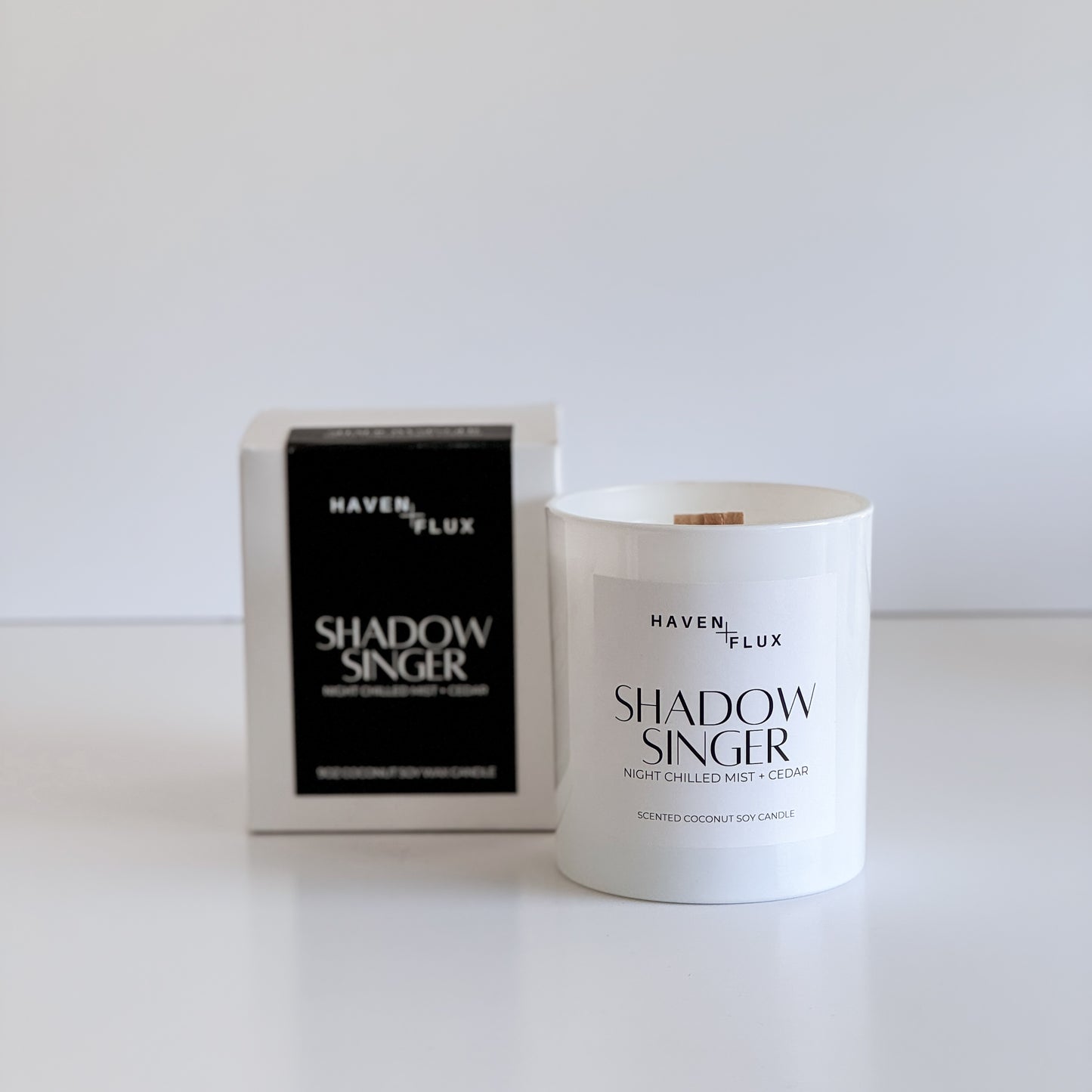 The Shadow Singer Candle Succumb to the enigmatic charm of the Shadow Singer. This candle combines mystery and allure with scent notes of night chilled mist and cedar. Allow the seductive fragrance to weave its spell, evoking the quiet strength and hidden depths of a character who speaks the language of shadows.